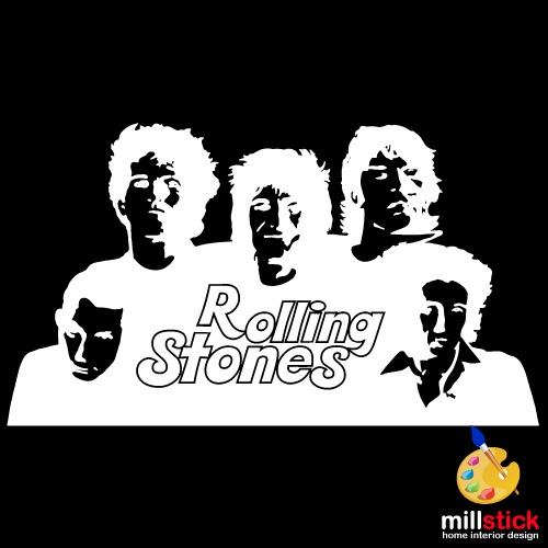 Sablon de perete Rolling Stones SLCB18