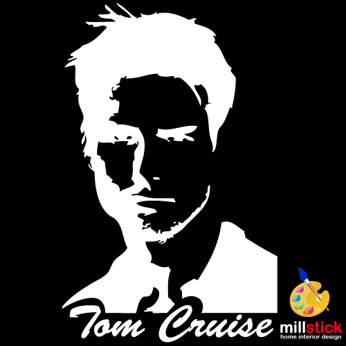Sablon de perete Tom Cruise SLCB20