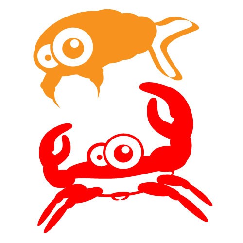 Sticker crabi WCA504