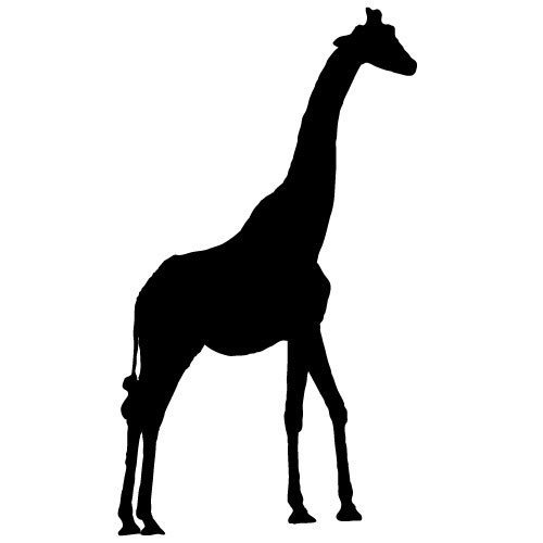 Sticker girafa WCAZ22