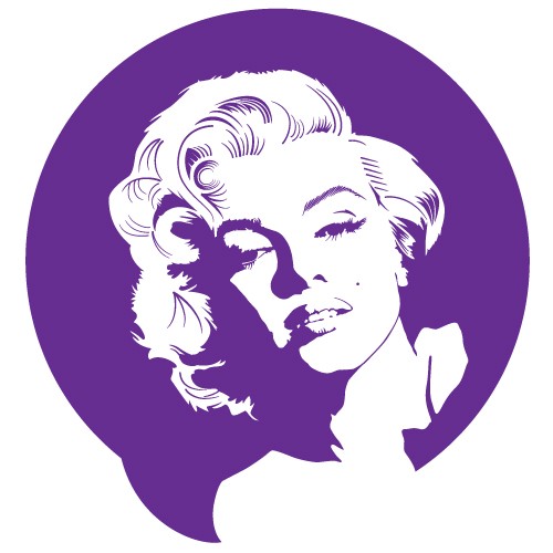 Wall stickers Marilyn Monroe