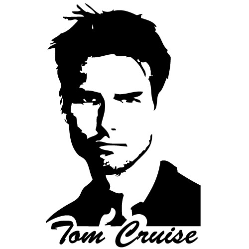 autocolante decorative tom cruise