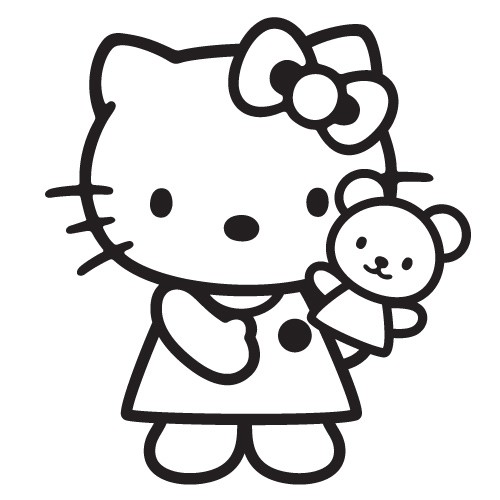 Wall sticker Hello Kitty WCWD17