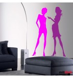 wall stickers decorativ silute tipe