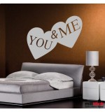 wallsticker decorativ  you and me