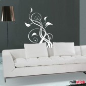 autocolant decorativ floare abstracta
