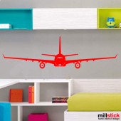Wall sticker avion WCP007