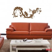 autocolant decorativ floare abstracta