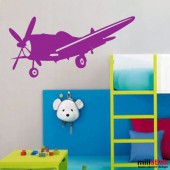Wall sticker avion WCP012