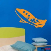 Wall sticker avion WCP017