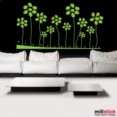 sticker decorativ floricele