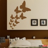 wallstickere decorative fluturasi