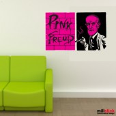 Wall sticker Pink Freud WLBS09