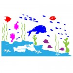 Sticker pestisori in ocean  WCA919