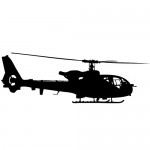 Wall sticker elicopter WCP002