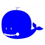 Sticker balena WCA134