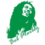 Sticker Bob Marley WLCB06