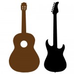 Sticker chitare WLM011