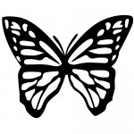 Sticker fluture WLAN13