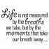 Sticker life breaths moments WLT208