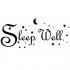 Sticker sleep well WLT220