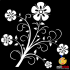 Sablon floare SLF304