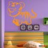 wallsticker decorativ tigrisor