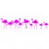 Sticker flamingo WCAV42