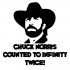 Sticker Chuck Norris WLCB26