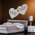 wallsticker decorativ  you and me
